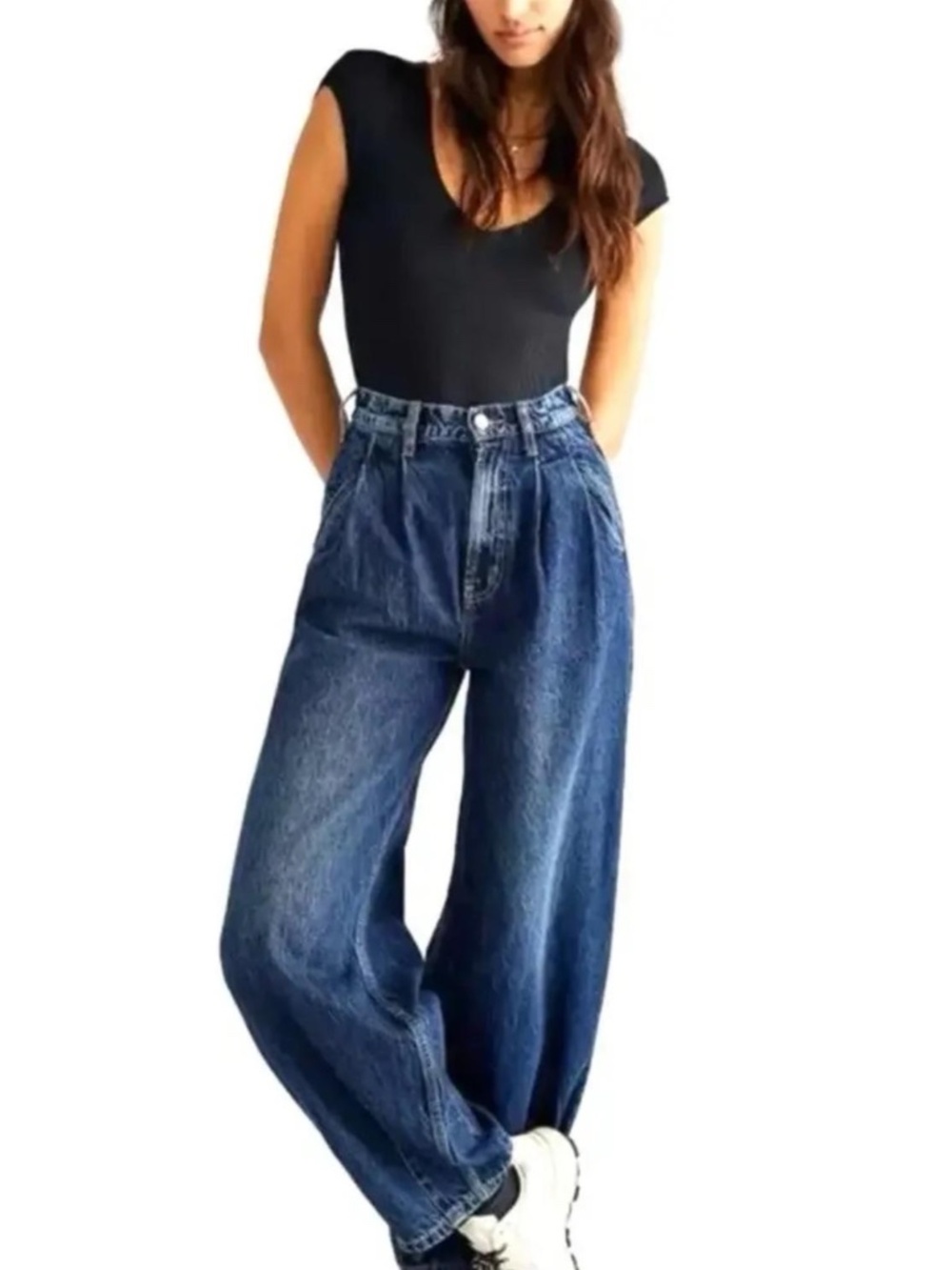 Free People Theo Barrel Jeans